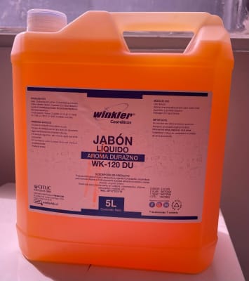 JABON LIQUIDO DURAZNO WINKLER WK-120 DU 5LTS