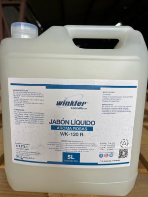 JABON LIQUIDO ROSAS WINKLER WK-120 R 5LTS.