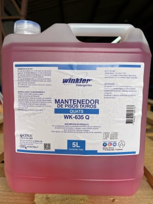 MANTENEDOR DE PISOS DUROS WINKLER WK-635 Q 5LTS.
