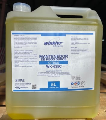 MANTENEDOR DE PISOS DUROS CITRUS WINKLER WK-635C 5LTS.