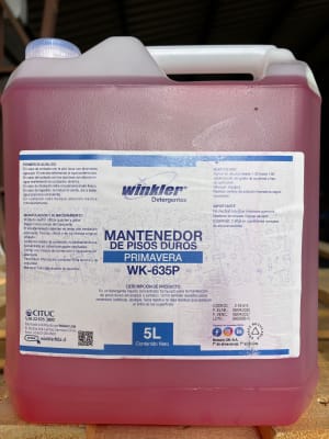 MANTENEDOR DE PISOS DUROS PRIMAVERA WINKLER WK-635P 5LTS.