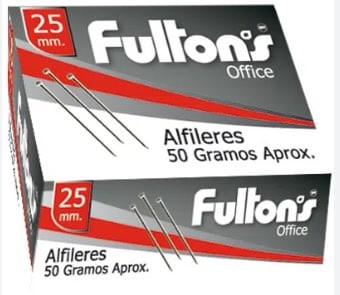 ALFILERES 25MM 50GR APROX.1
