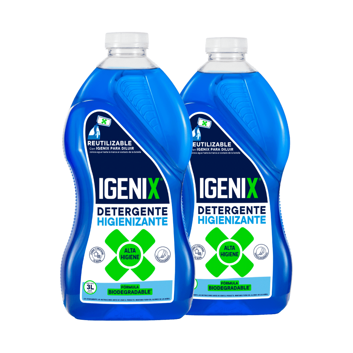 DETERGENTE IGENIX PACK 2X3LTS 0