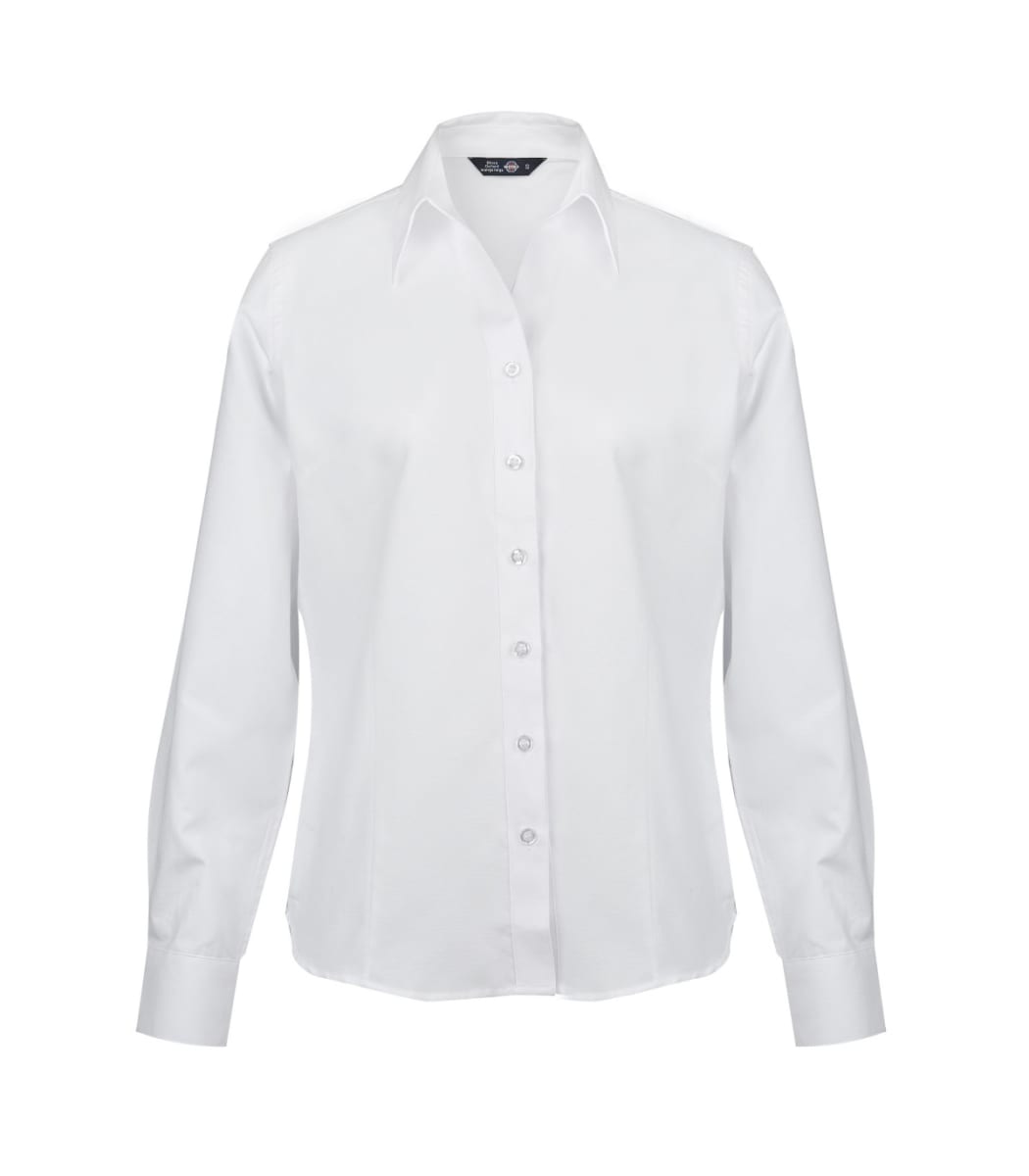 BLUSA OXFORD CLASSIC MANGA LARGA MUJER 1