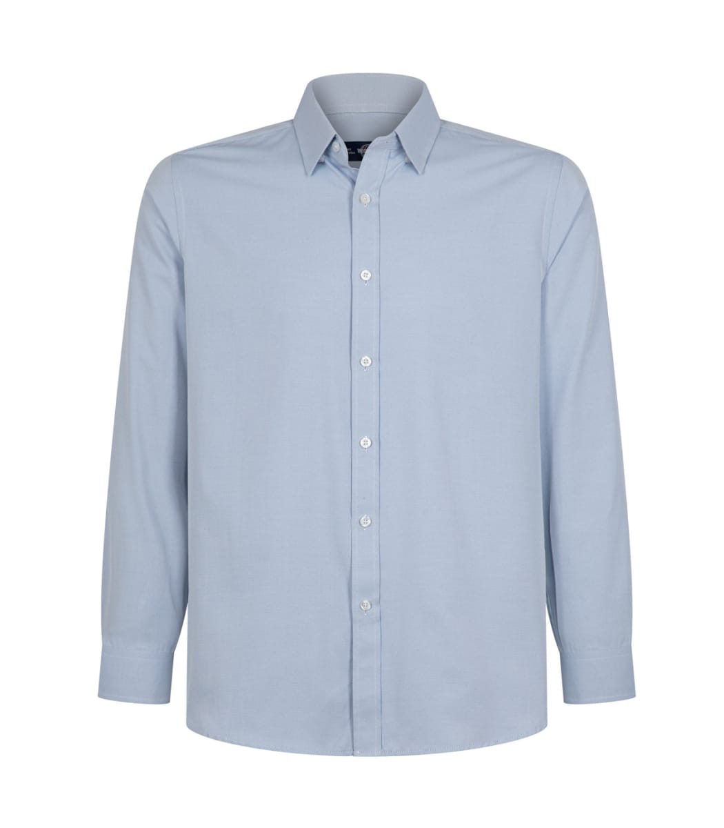 CAMISA OXFORD LIGHT MANGA LARGA HOMBRE 0