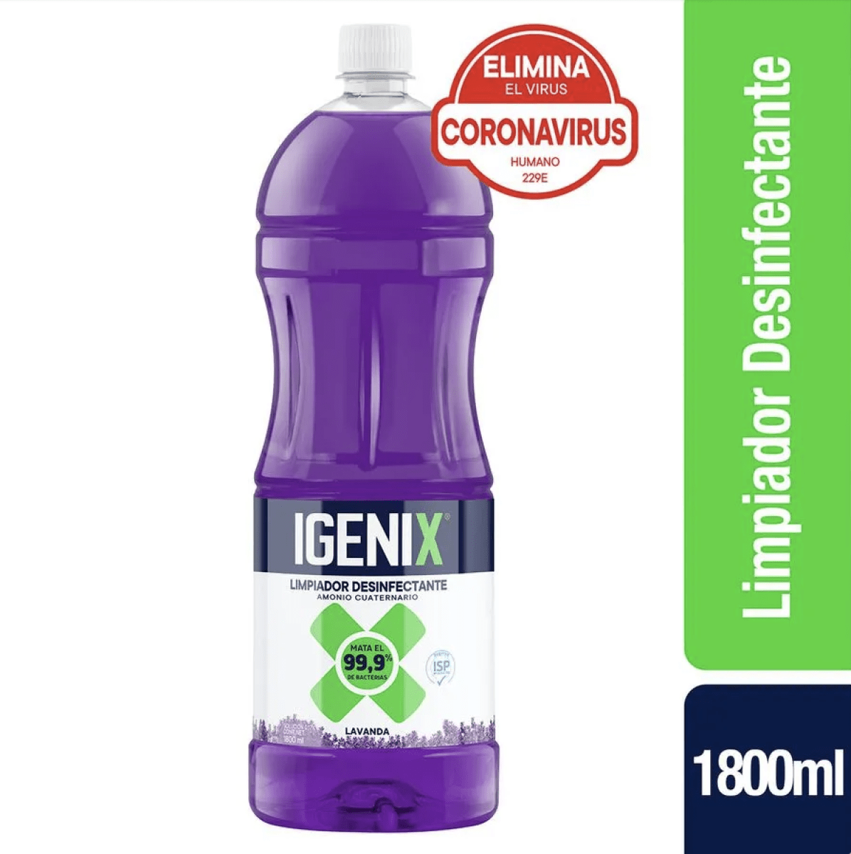 LIMPIADOR DESINFECTANTE IGENIX 1800ML2