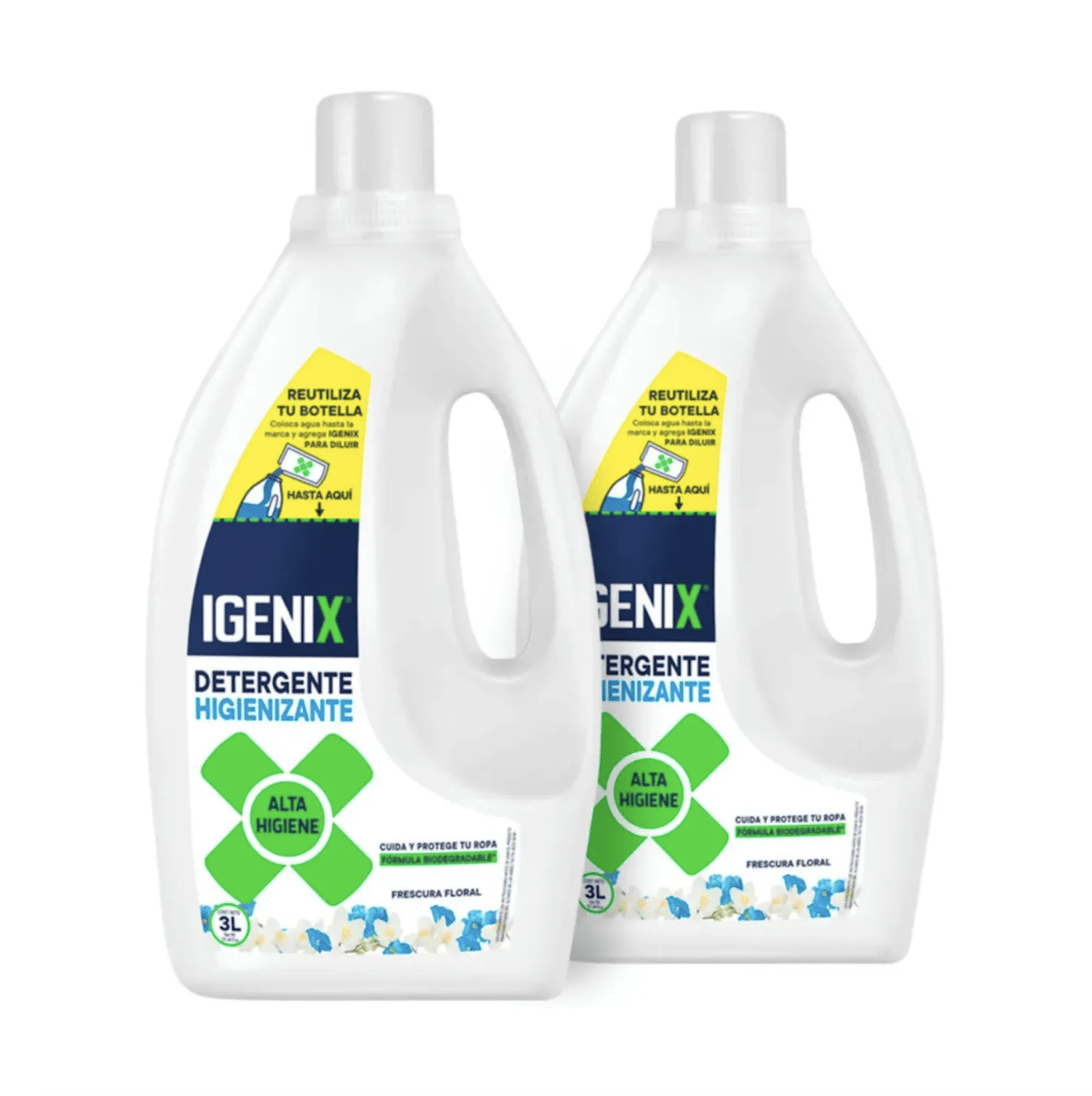 DETERGENTE IGENIX PACK 2X3LTS2