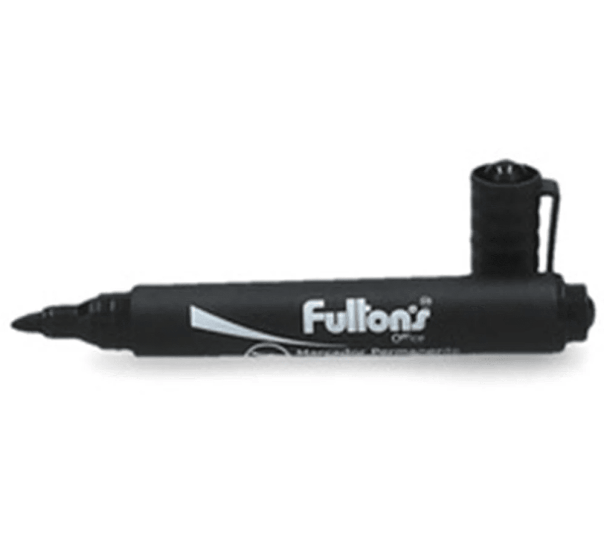 MARCADOR PERMANENTE PUNTA BISELADA DESECHABLE NEGRO 0