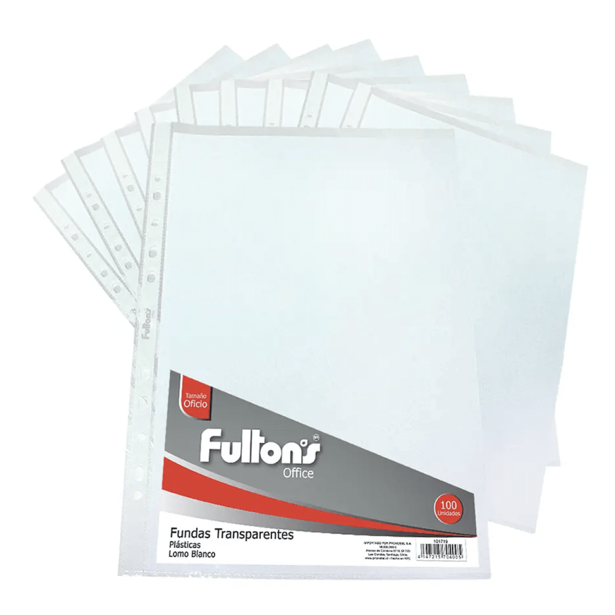 FUNDAS PLASTICAS X100 UNIDADES 0