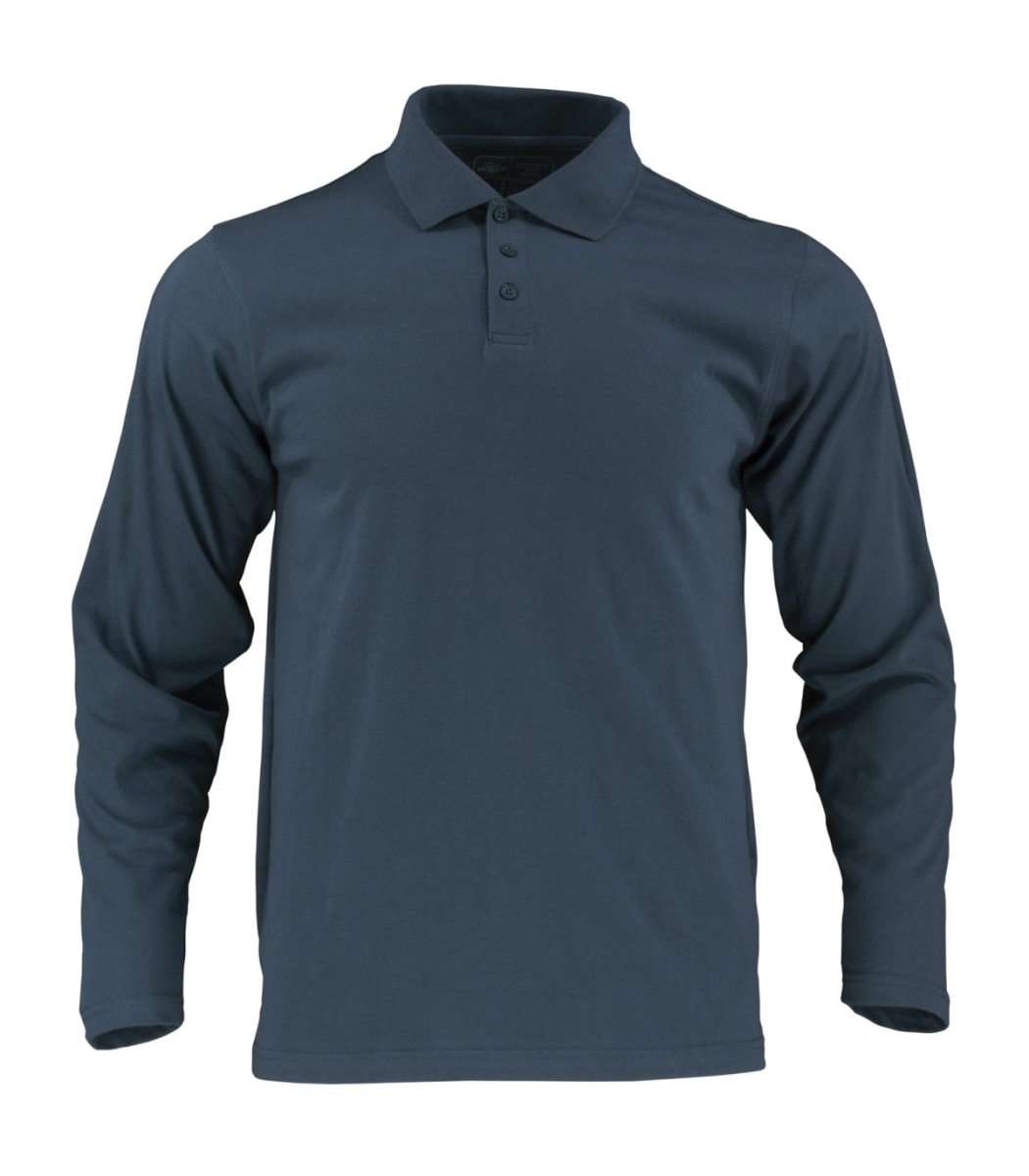 POLERA POLO DRYFRESH SMOOTH® 60% ALGODÓN MANGA LARGA HOMBRE2