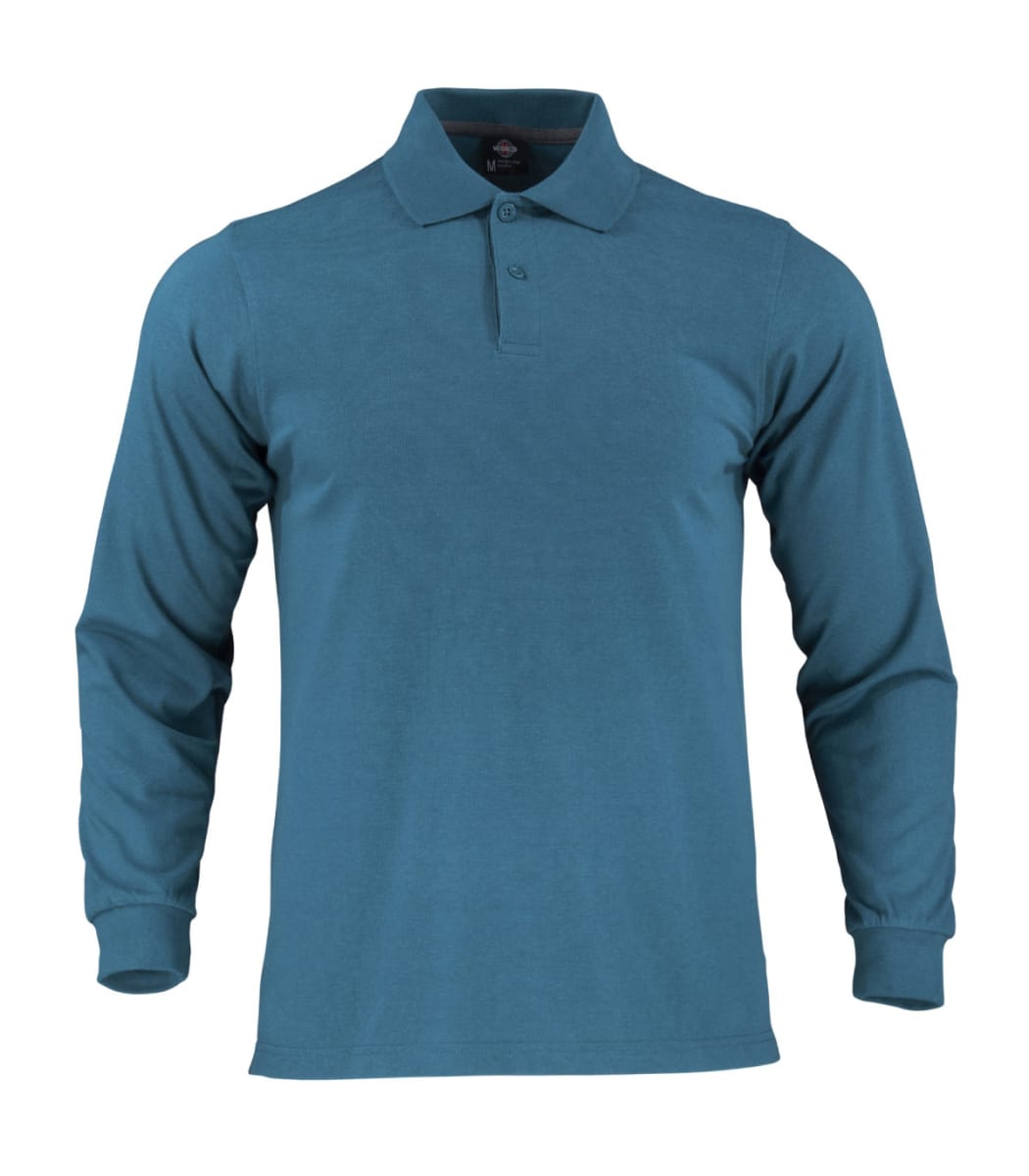 POLERA POLO DRYFRESH® 60% ALGODÓN MANGA LARGA HOMBRE 2