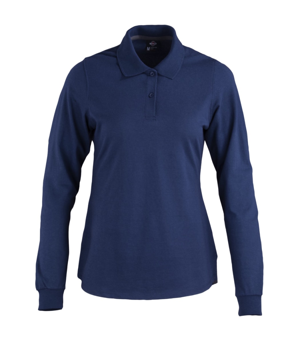 POLERA POLO DRYFRESH® 60% ALGODÓN MANGA LARGA MUJER7