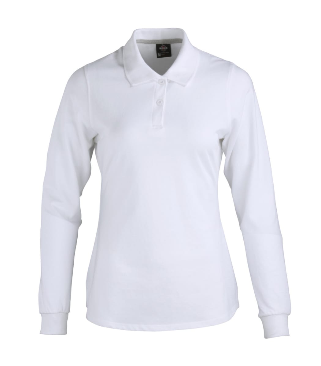 POLERA POLO DRYFRESH® 60% ALGODÓN MANGA LARGA MUJER6