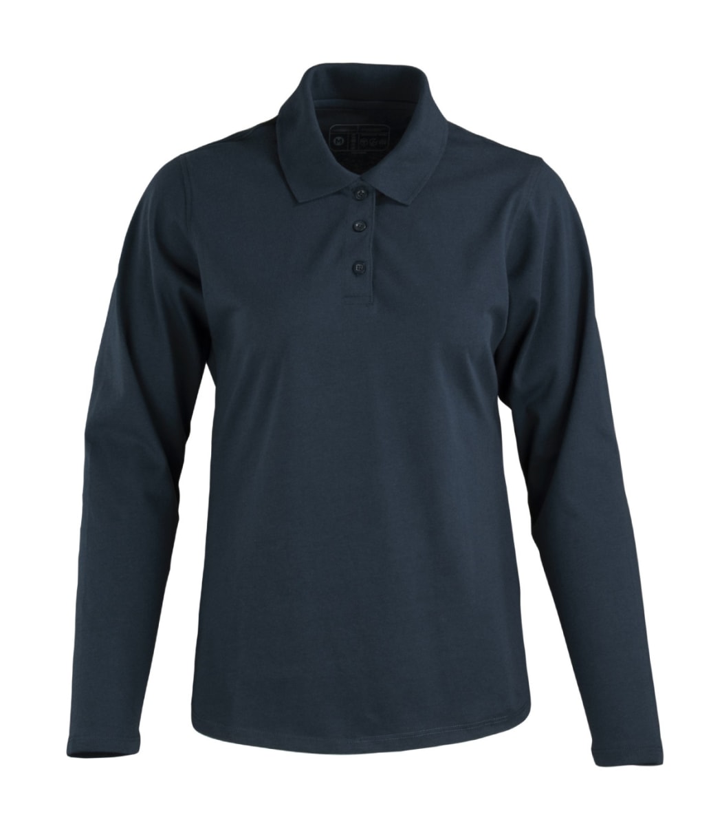 POLERA POLO DRYFRESH SMOOTH® 60% ALGODÓN MANGA LARGA MUJER5