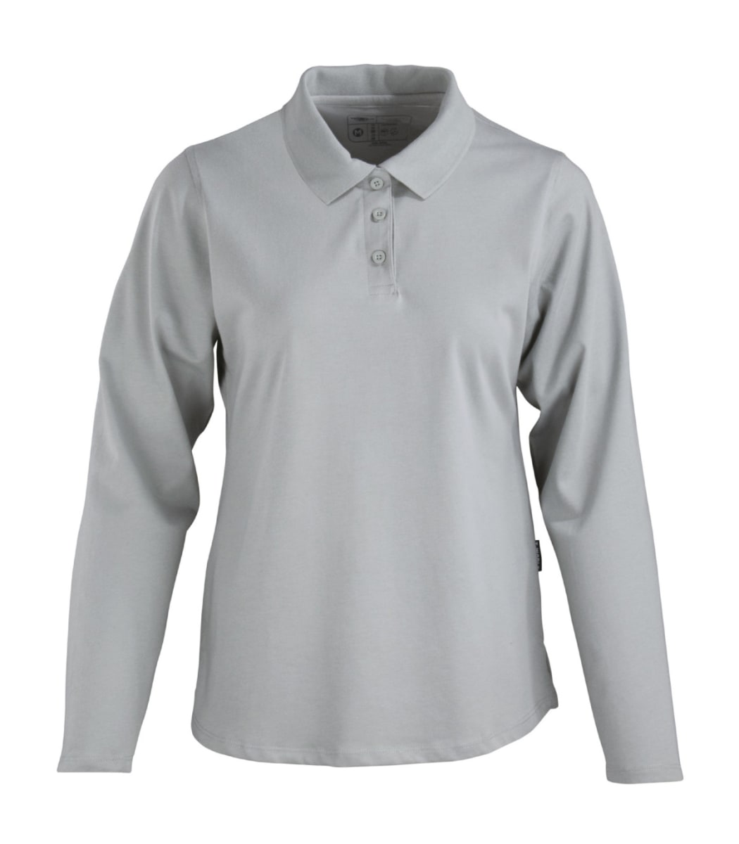 POLERA POLO DRYFRESH SMOOTH® 60% ALGODÓN MANGA LARGA MUJER6