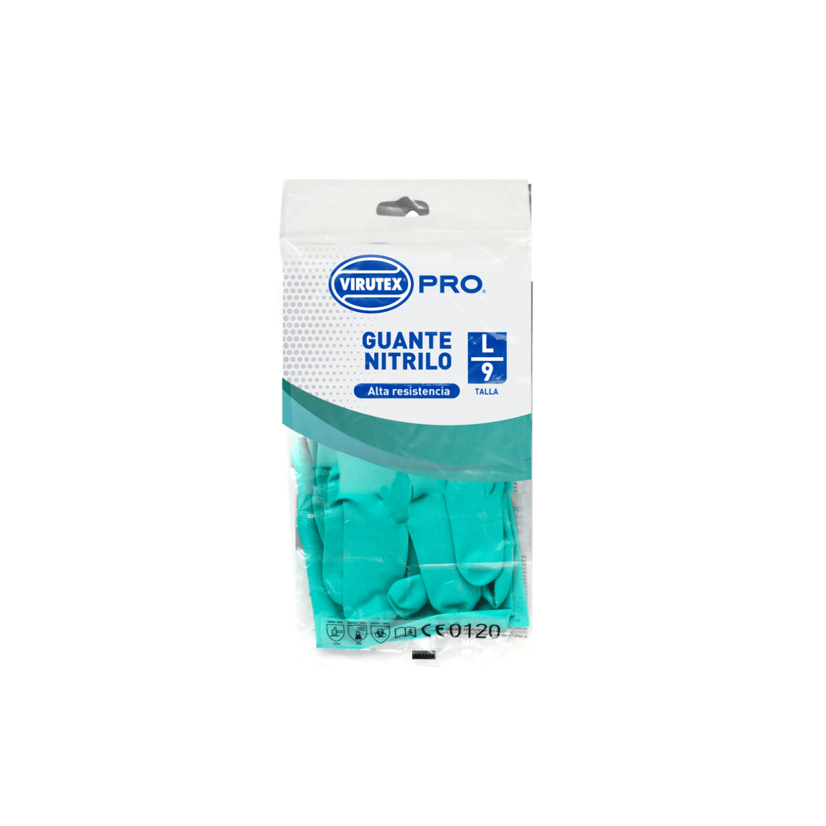 GUANTE NITRILO VERDE VIRUTEX PRO 0