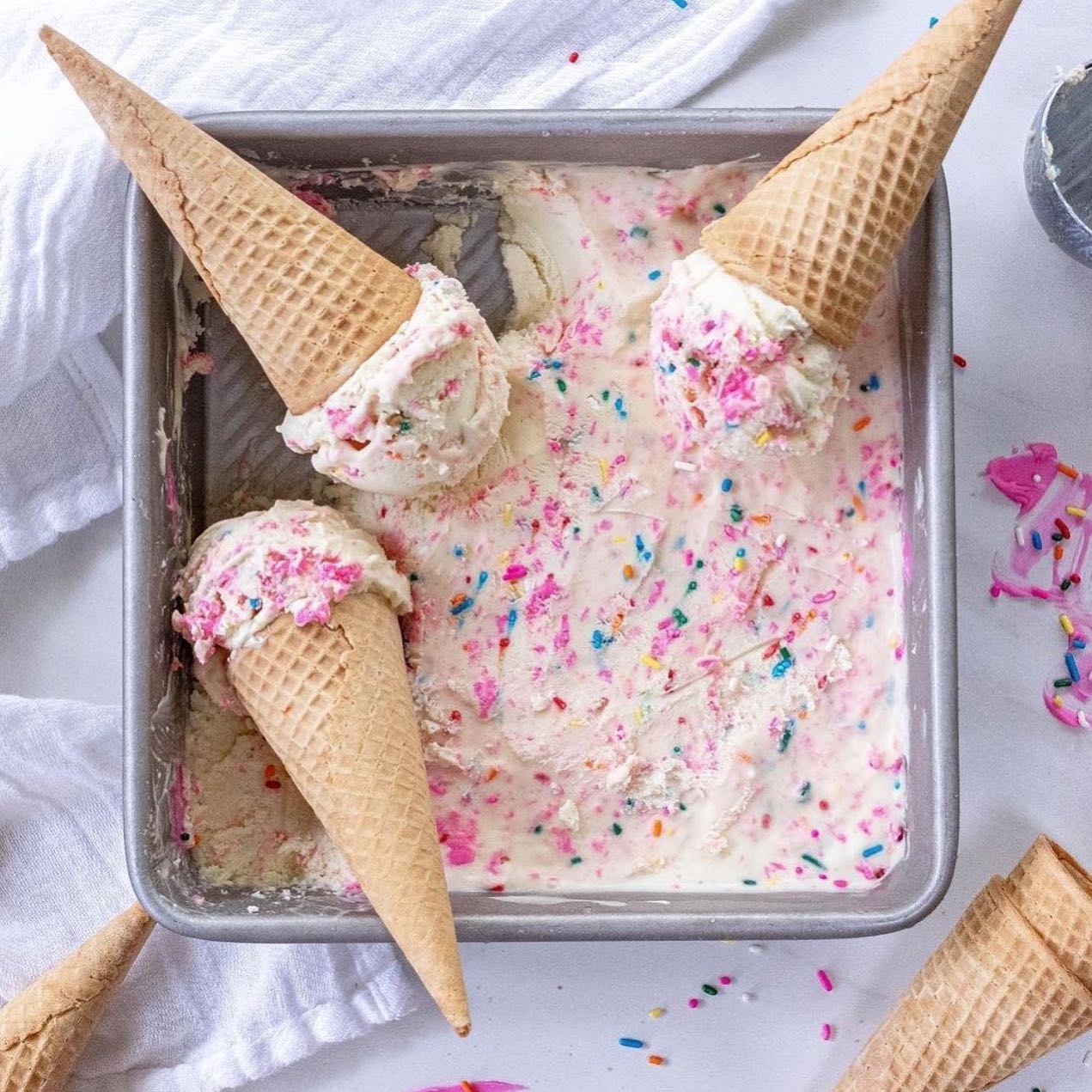 Helado vegano