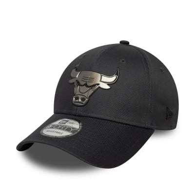 NEW ERA 940 CHICAGO BULLS CHARCOAL1