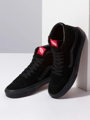 VANS SK8 HI BLACK BLACK1