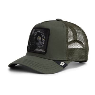 GOORIN Panther Dark Green Trucker1