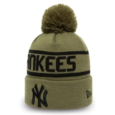 NEWERA BEANIE POM NY VERDE 53039 -1