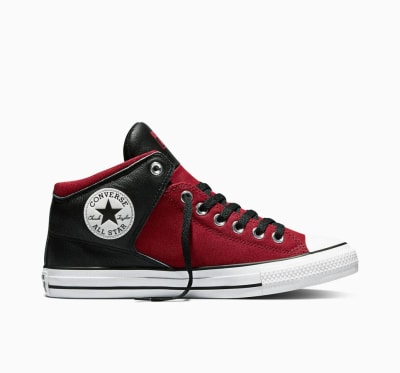 CONVERSE HI STREET PARK RED BLACK1