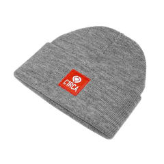 CIRCA  GORRO LANA CUFFED GREY MELANGE