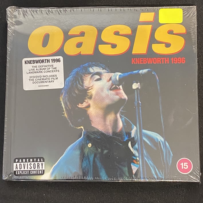 T-shirt Oasis Officiel Knebworth 1996 – Taille L, Vintage Original, Coton, Manches Courtes