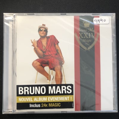Bruno mars XXIVK magic CD+BLURAY+LIBRO1