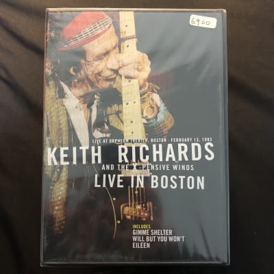 Keith Richards Live In Boston DVD
