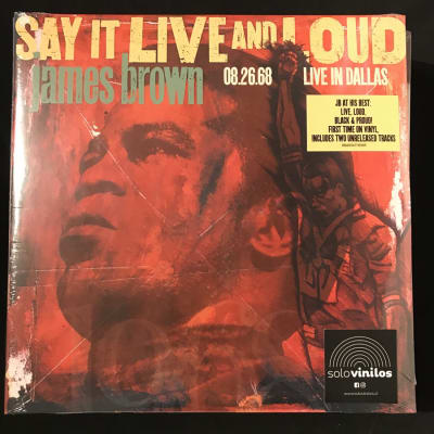 James Brown Say it Live 2xLP1