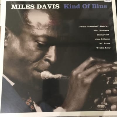 MIles Davis Kind Of Blue (Blue Vinyl)1