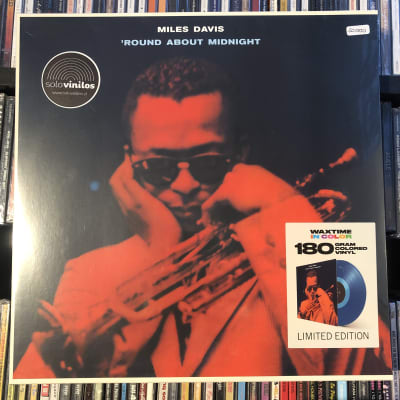 Miles Davis Round about midnight / waxtime in color blue1