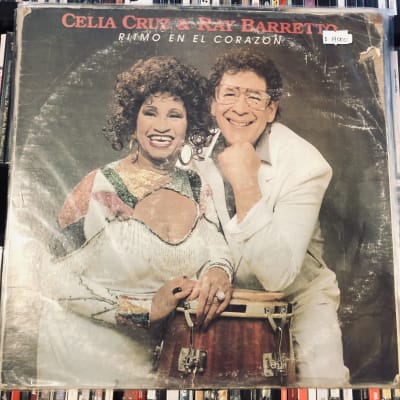 Celia Cruz & Ray Barretto Ritmo en el corazon Usado1