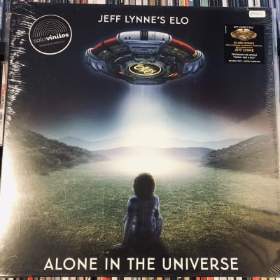 Jeff Lynne s Elo Alone in the universe Usado1