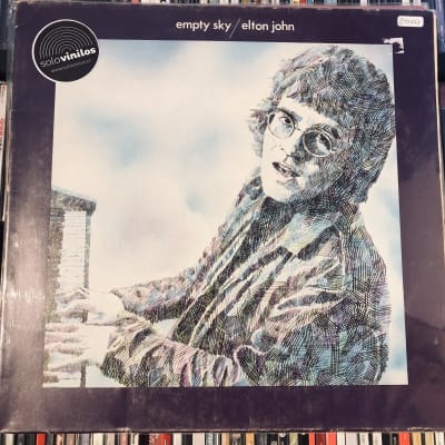 Elton John Empty Sky Usado1