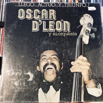 Oscar D Leon y su Orquesta Llego, Actuo y Triunfo Usado1