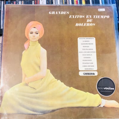 Varios Artistas Grandes Exitos en tiempos de boleros Usado1