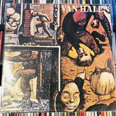 Van Halen Fair Warning Usado1