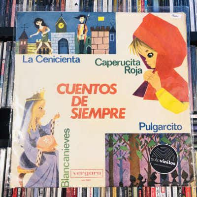 Cuentos de Siempre La Cenicienta - Caperucita Roja - Pulgarcito - Blancanieves Usado1