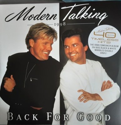 Modern Talking - Back For Good (The 7th Album) - 180g Black and White Vinyl1