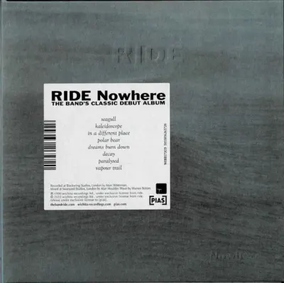 Ride - Nowhere CD
