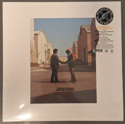 Pink Floyd - Wish You Were Here - 50 years Yellow Flame1