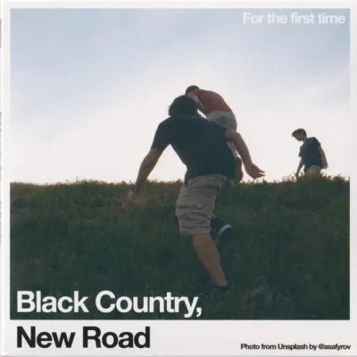 Black Country, New Road - For The First Time cardboard CD1