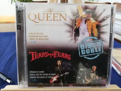 Queen / Tears For Fears - Rock You From Rio - 1985 / Live From Santa Barbara - CD Escuchado1