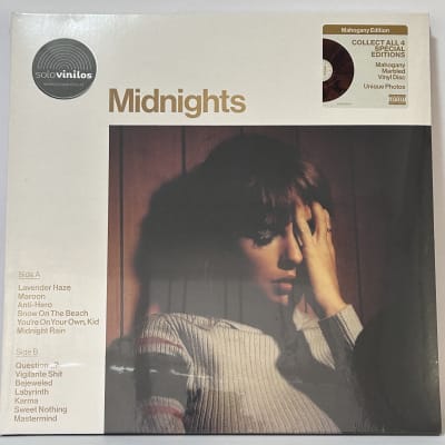 Taylor Swift - Midnights (Mahogamy Marbled version)1