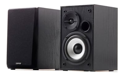 Parlantes  Edifier R980T - negro - monitores de campo cercano 2.0 activo, altavoz monitor de estudio 24 vatios RMS4