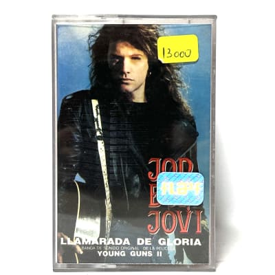 John Bon Jovi - Llamarada de Gloria - Cassette Escuchado1