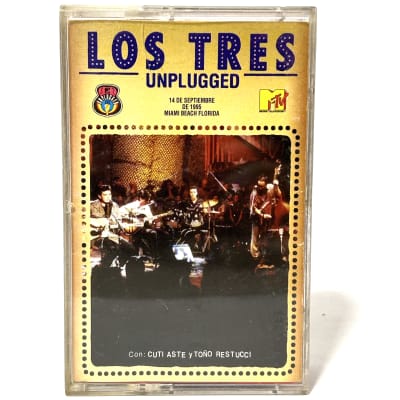 Los Tres - MTV Unplugged- Cassette Escuchado1