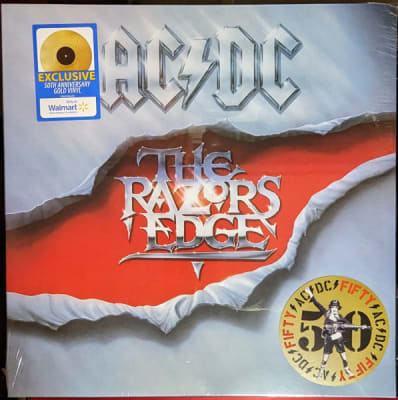 AC/DC - The Razors Edge- 50th Anniversary Gold Color2